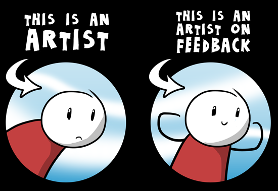 THIS IS AN ARTIST. THIS IS AN ARTIST ON FEEDBACK.