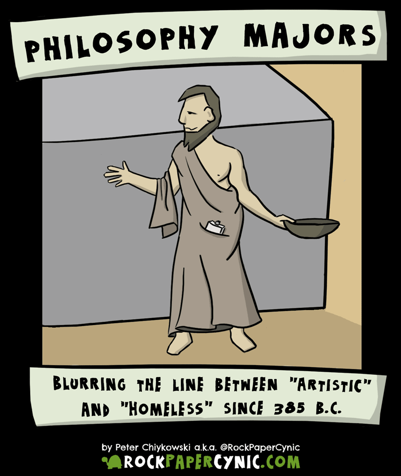 we look at philosophers from an honest (less charitable) perspective