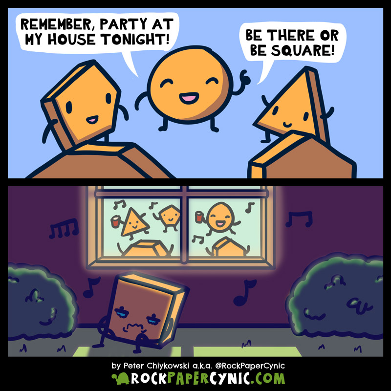 some polygons throw a party