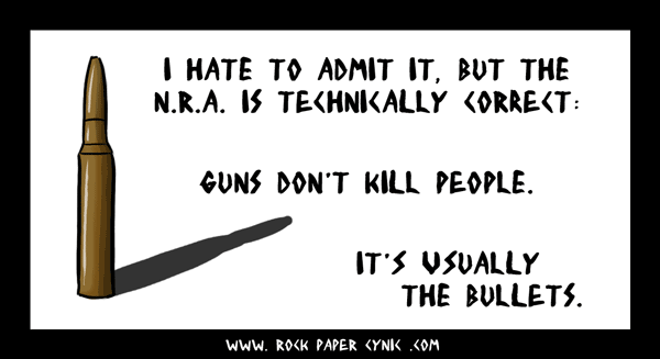 the National Rifle Association turns out to be right?