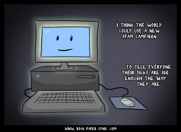 The World Could Use a New Spam Mail Campaign spam mail helps us all feel better about ourselves