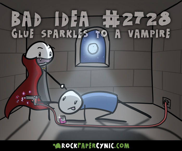 we see what happens if you try to turn REAL vampires into Twilight vampires