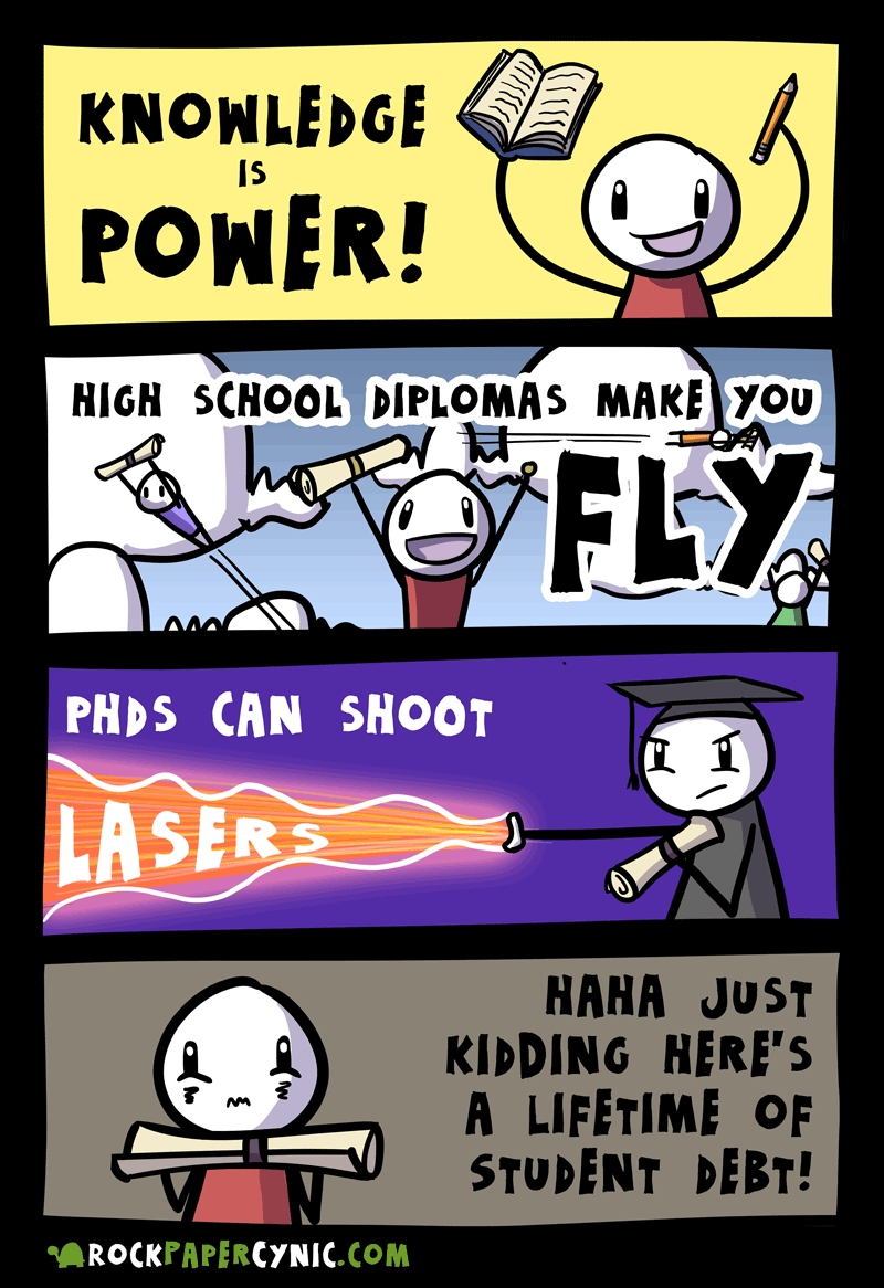 we look at the power of education propelling you toward your broken dreams