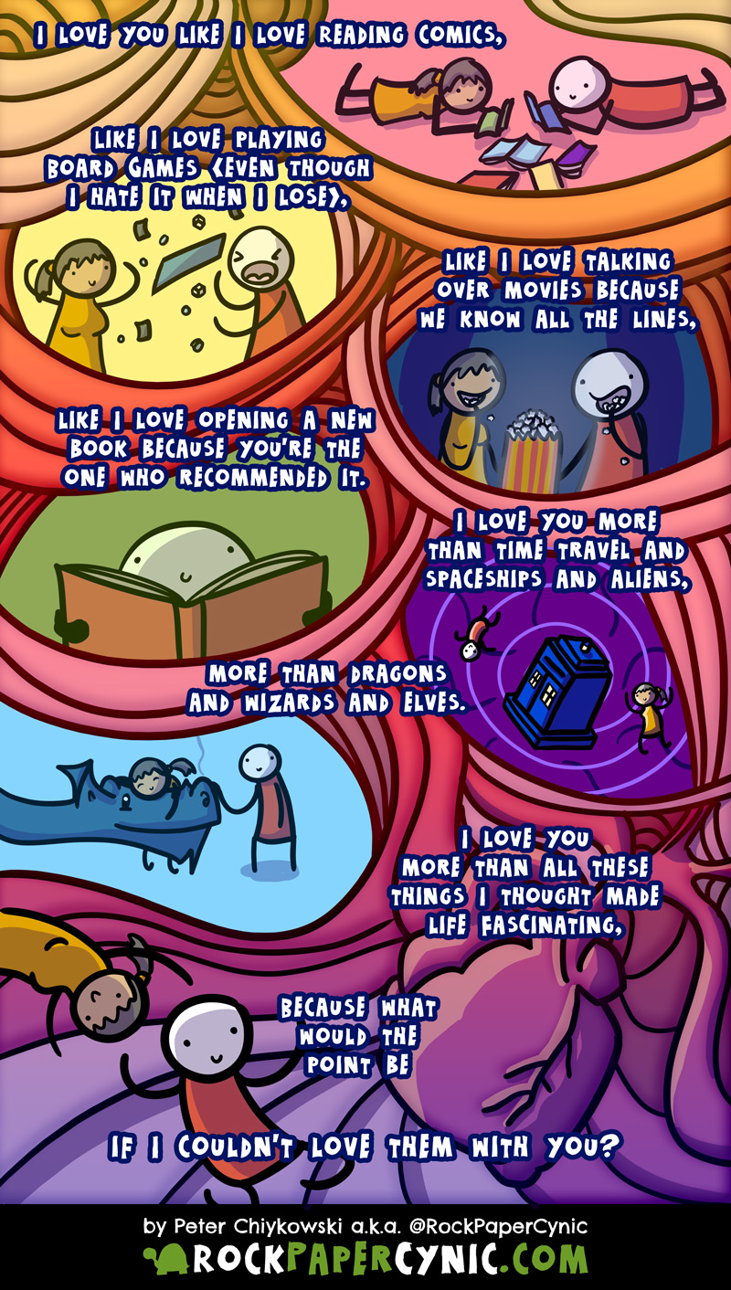 we look at what it means to be in a geek relationship and be a geek in love